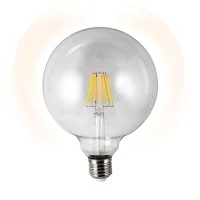 Lampo Globe Light ø125 LED E27 8W 1055lm Transparent Glass Bulb