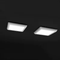 Lampo Faro LED Teknica Quadrato da Semincasso o Superficie