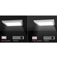 Lampo Faro LED Teknica Quadrato da Semincasso o Superficie