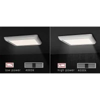 Lampo Faro LED Teknica Quadrato da Semincasso o Superficie
