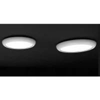 Lampo Teknica Round LED Panel Semi-recessed or Surface TRICOLOR