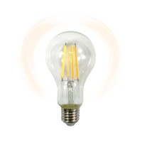 Lampo Drop Bulb A70 LED E27 15W 1700lm Transparent Glass High