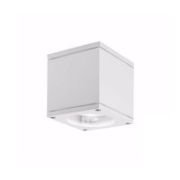 Lampo Lampada GU10 Cubo IP54 Plafone Quadrato A Superficie Da
