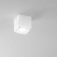 Lampo Lampada GU10 Cubo IP54 Plafone Quadrato A Superficie Da
