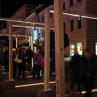 iGuzzini Trick 360° LED Effetto Lama Di Luce Calda Lampada