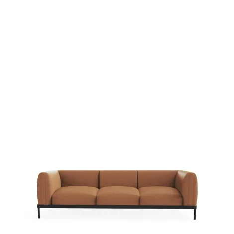 Kartell Asia leather three seater