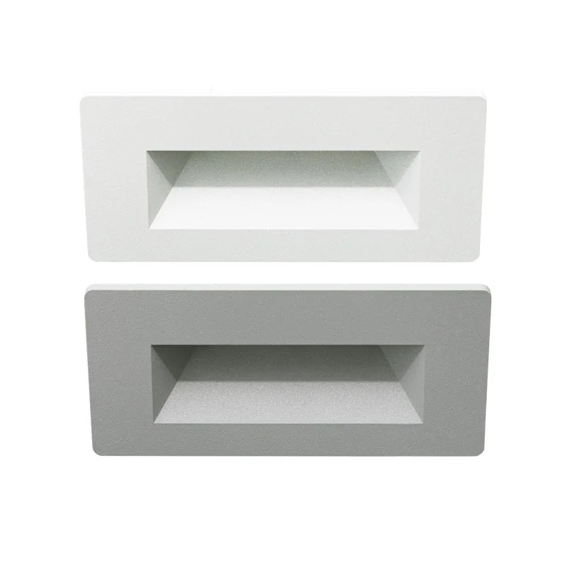 Lampo Recessed Lamp Horizontal LED Light Rectangular Step Light Lampo Recessed Lamp Horizontal LED Light Rectangular Step Light