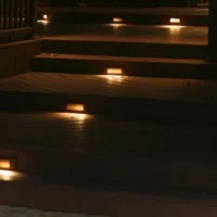 Lampo Segnapasso LED Luce Orizzontale Faretto Rettangolare Da