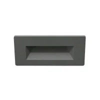 Lampo Anthracite Flange KIT For Recessed Rectangular 506