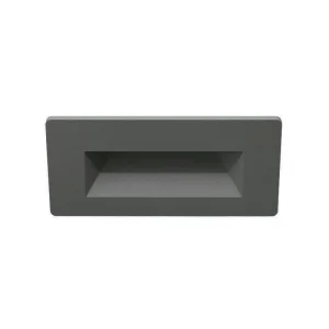 Lampo Anthracite Flange KIT For Recessed Rectangular 506
