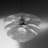 Louis Poulsen PH Septima Lampada a Sospensione In Vetro