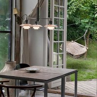 Louis Poulsen PH 2/1 Rigid Triple Suspension in Blown White
