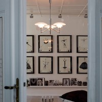 Louis Poulsen PH 2/1 Rigid Triple Suspension in Blown White