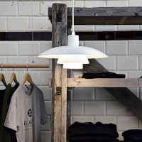 Louis Poulsen PH 4/3 Pendant Singol Lamp By Poul Henningsen