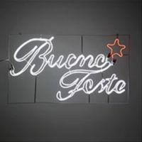 New Lamps Buone Feste NEON LED 2D 75W 240V 100x 60cm Luce