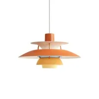 Louis Poulsen PH 5 Mini Pendant Suspension Singol Colored Lamp Louis Poulsen PH 5 Mini Pendant Suspension Singol Colored Lamp