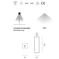 Logica Diogene L Lantern LED Table Battery Lamp With Logica Diogene L Lantern LED Table Battery Lamp With