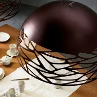 Lodes Kelly Dome Lampada Sospensione In Metallo Tagliato A