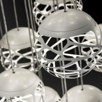 Lodes Kelly Sphere Lampada Sospensione In Metallo Tagliato A