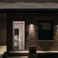iGuzzini Laser Blade InOut Applique 2 x LED Outdoor Wall Lamp