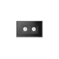 iGuzzini Laser Blade InOut Applique 2 x LED Outdoor Wall Lamp
