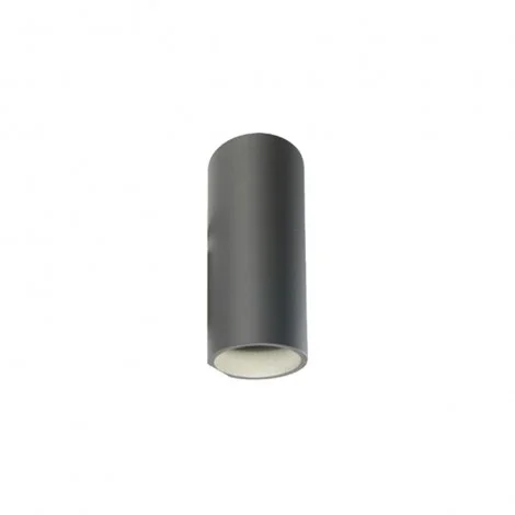 Sovil Sirio Bi-Emission LED Wall Lamp Cylinder In Aluminum