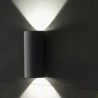 Sovil Sirio Lampada LED Da Parete Bi-Emissione Cilindro Luce