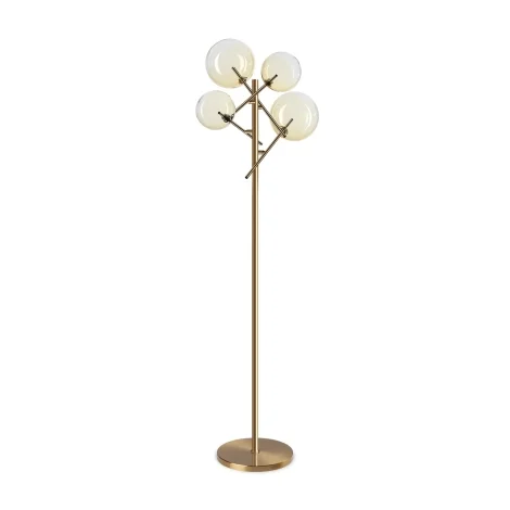 Ideal Lux Equinoxe PT4 lampada da terra vetro sfumato