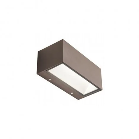 Sovil Box LED Wall Lamp Bi-Emission In Aluminum For Outdoor IP65