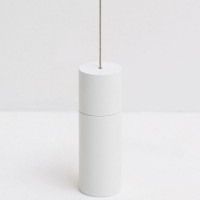 Davide Groppi Masai LED Floor Suspension Lamp In Methacrylate