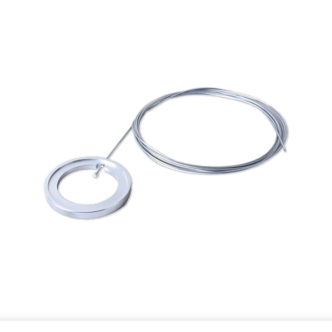 Flos replacement Luce Orizzontale/Sferica/Cilindrica Ring and 4 meters steel wire cable