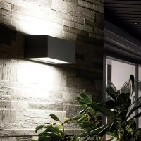 Sovil Garage Lamp LED Warm Light In Aluminum And Glass For Sovil Garage Lamp LED Warm Light In Aluminum And Glass For