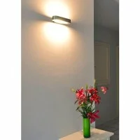 Artemide Talo White Aluminum Wall Lamp Double Emission Design