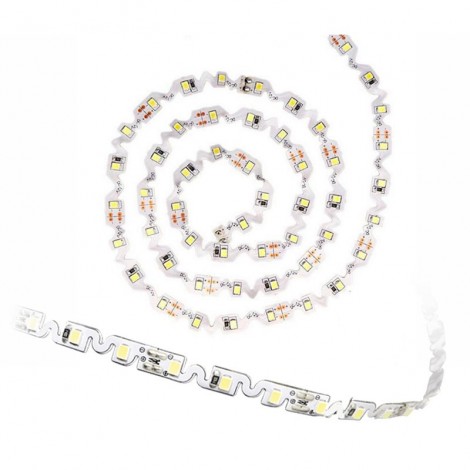 Lampo Strip Striscia LED 3D 3528 60led/m 12V 4.8W/mt Bobina 3