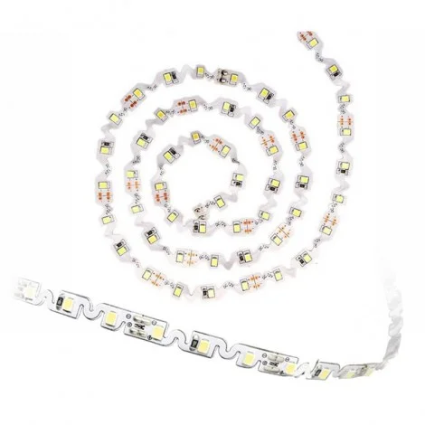 Lampo Strip Striscia LED 3D 3528 60led/m 12V 4.8W/mt Bobina 3