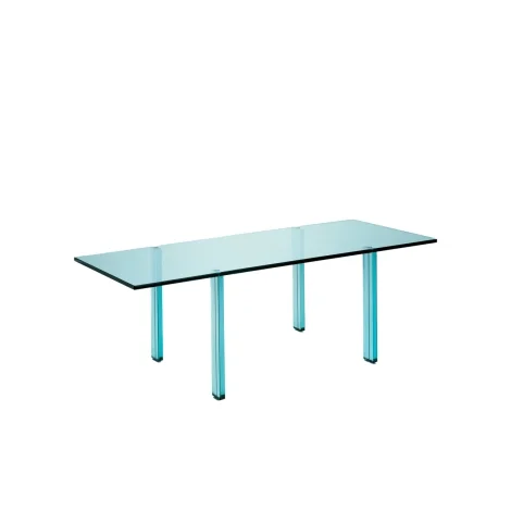 Fontana Arte Teso Table in Glass
