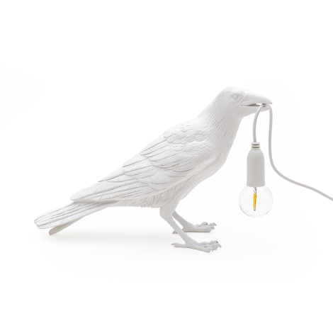 Seletti Bird Waiting table lamp