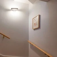 Artemide Talo Wall In Aluminum Wall Lamp Double Emission