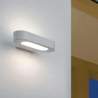 Artemide Talo Wall In Aluminum Wall Lamp Double Emission