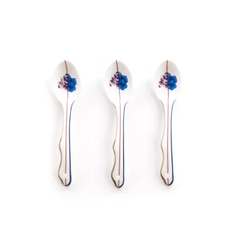 Seletti Hybrid set of three spoons