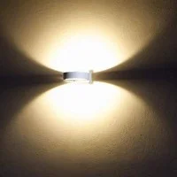 Sovil Plaza Lampada LED Doppia Emissione Bianca Da Parete Luce