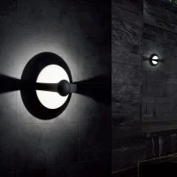 Sovil Pavillon Lampada LED Da Parete Soffitto Tondo Luce Neutra