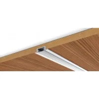 Lampo Aluminum Recessed Profile Kit 2 Meters For Strip Led