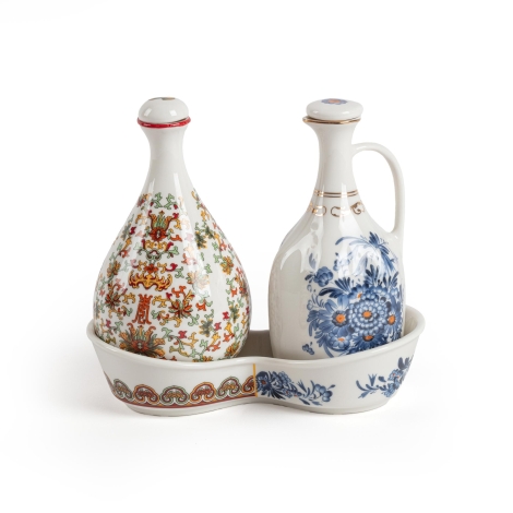 Seletti Hybrid Thelme set per condimenti