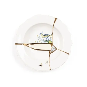 Seletti Kintsugi soup plate