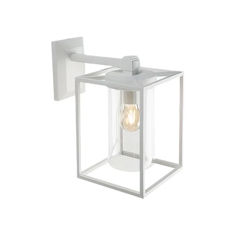 Sovil Domus E27 Rectangular Wall Lamp In Aluminum For Outdoor Sovil Domus E27 Rectangular Wall Lamp In Aluminum For Outdoor