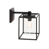 Sovil Domus E27 Rectangular Wall Lamp In Aluminum For Outdoor