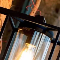 Sovil Domus E27 Rectangular Wall Lamp In Aluminum For Outdoor