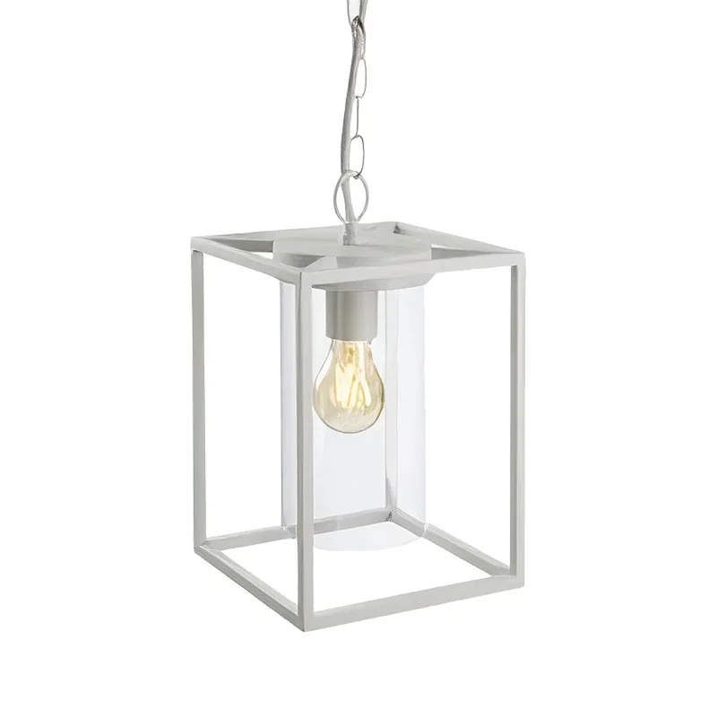 Sovil Domus E27 Suspension Rectangular Lamp In Aluminum For Sovil Domus E27 Suspension Rectangular Lamp In Aluminum For