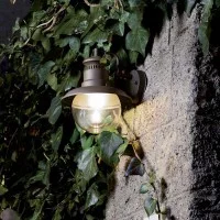 Sovil Calipso Lanterna E27 Applique Verso Il Basso Da Parete In